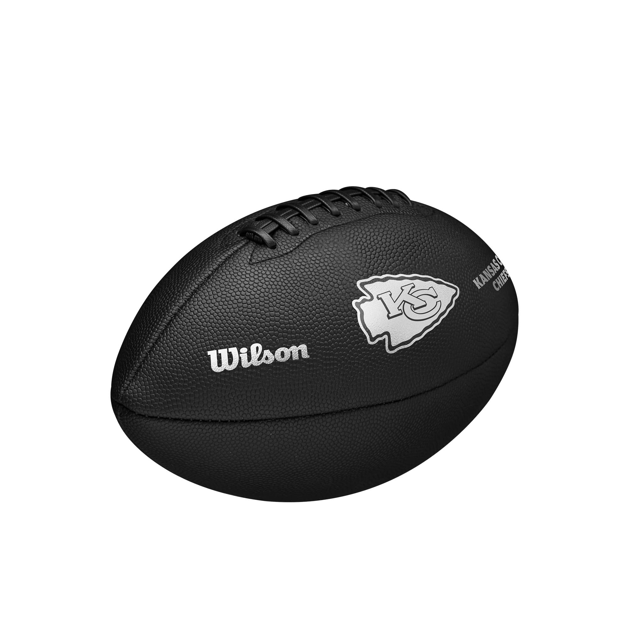 Wilson NFL Team Metallic Premiere Balón de fútbol - Tamaño Oficial, Kansas City Chiefs