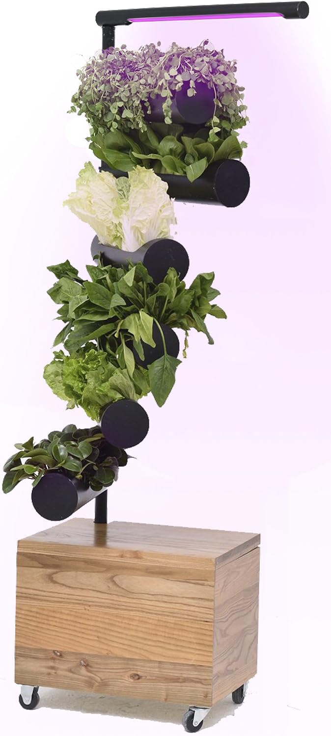 Vertical Garden Succulent Cactus Small Plants Herb Planting Cylinder System Unique Gift Decor (Vertical Garden)