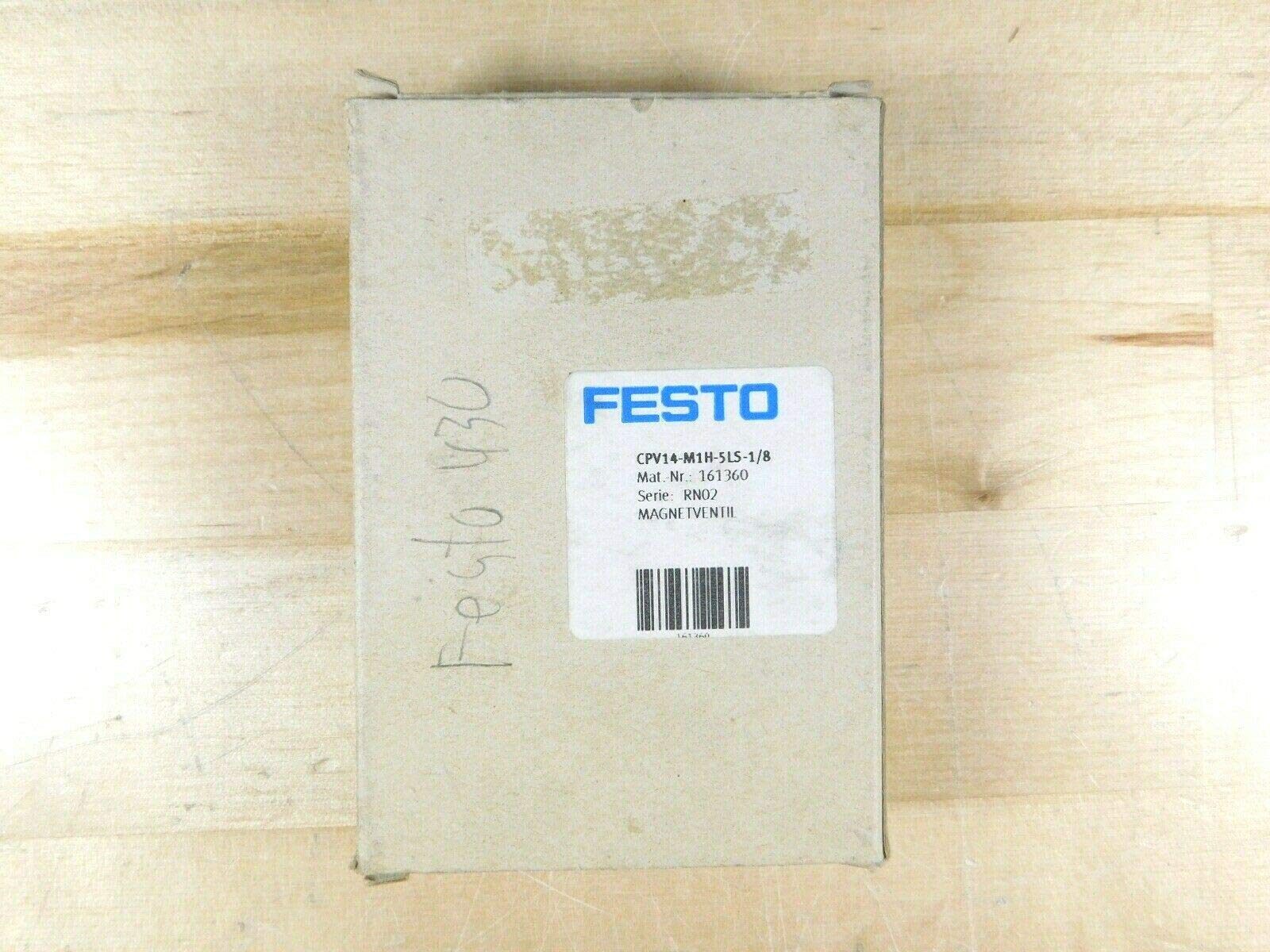 Festo 161360 CPV14-M1H-5LS-1/8 Solenoid valve : Amazon.nl