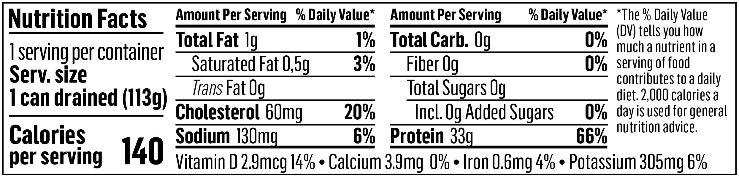 Sea Tales Solid White Albacore Canned Tuna in Water - No Salt Added - 100% Pole & Line Wild Sustainably Caught - BPA Free - High Protein Food - Keto Friendly - 5 oz. Cans (Pack of 12)