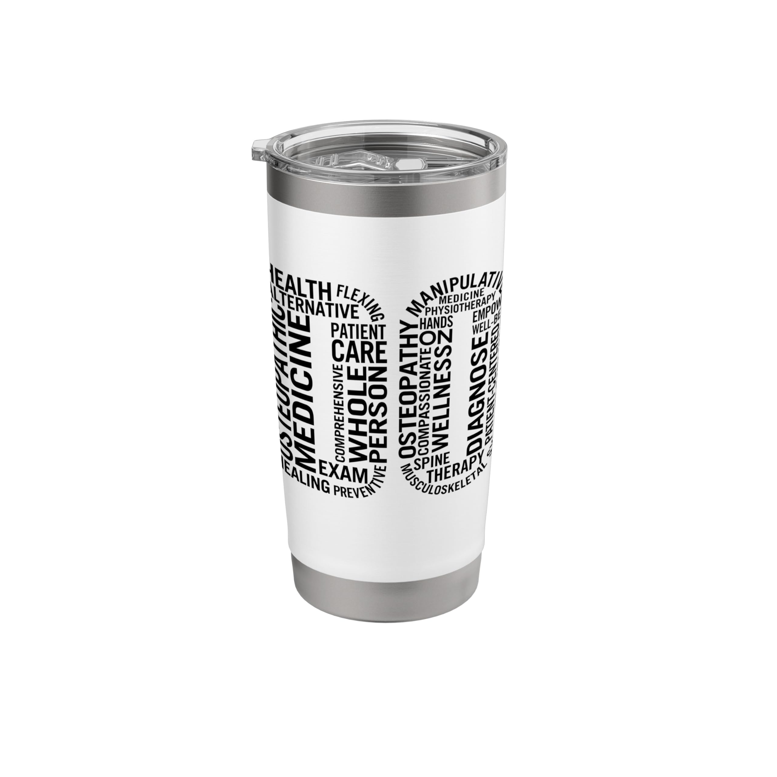 Doctor of Osteopathic Medicine DO Osteopathy Stainless Steel Insulated Tumbler