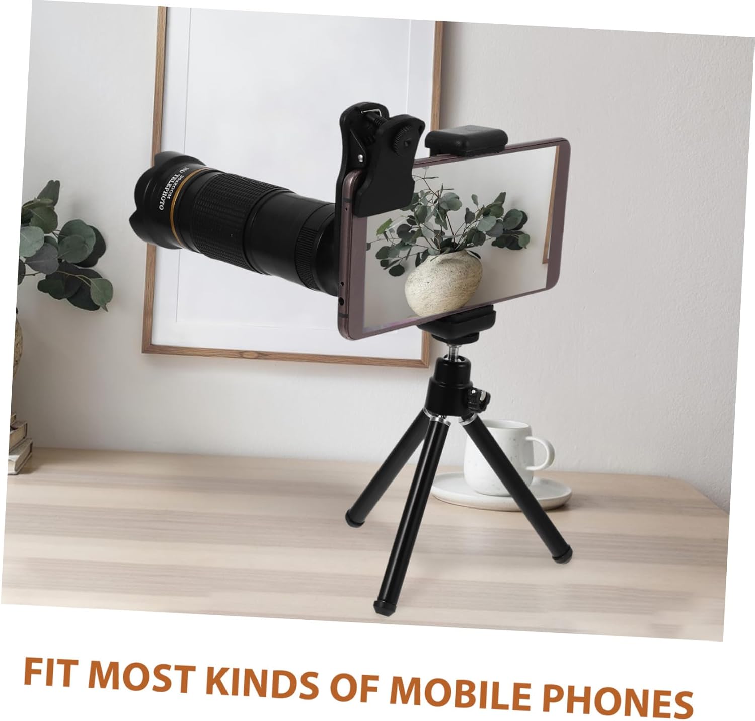 Smartphone Camera Lenses 32x Phone Telescope Lens External Telephoto Lens Set Perfect for Long-Distance Viewing