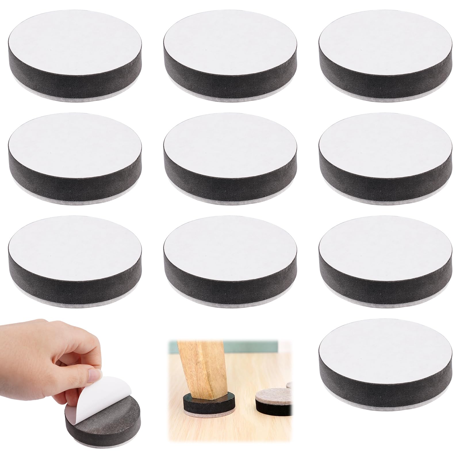 Adesivo Terra Piastrelle Lastra Antiscivolo Marmo Bianco - Sticker Adesivo - Adesivi Murali 30x30cm 87109917 - Foto 8