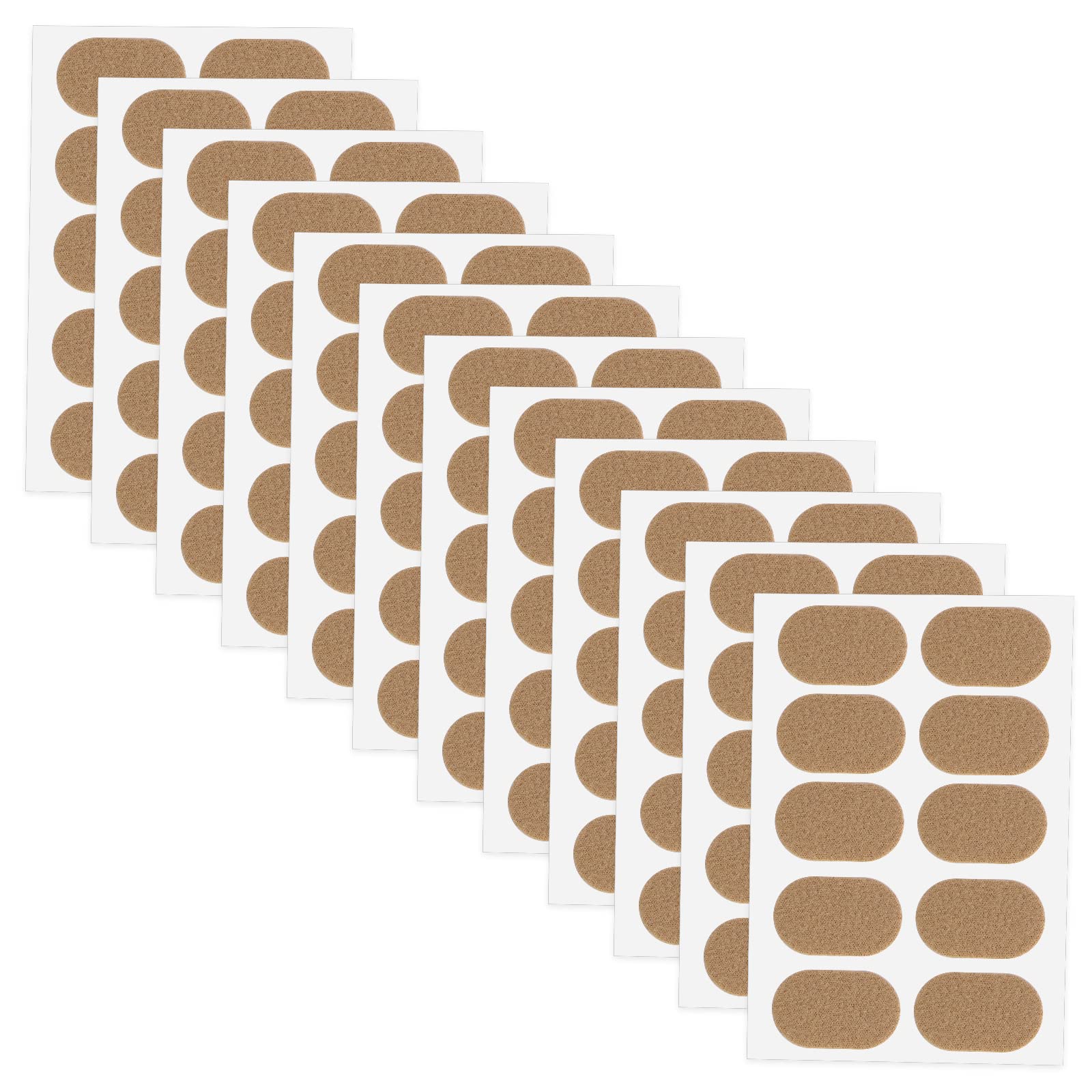 Sibba 120 Pcs Moleskin for Feet, Waterproof Adhesive Foam Blister Prevention Patches Blister Blister Plasters Bandages High-Heeled Sticker for Chafing