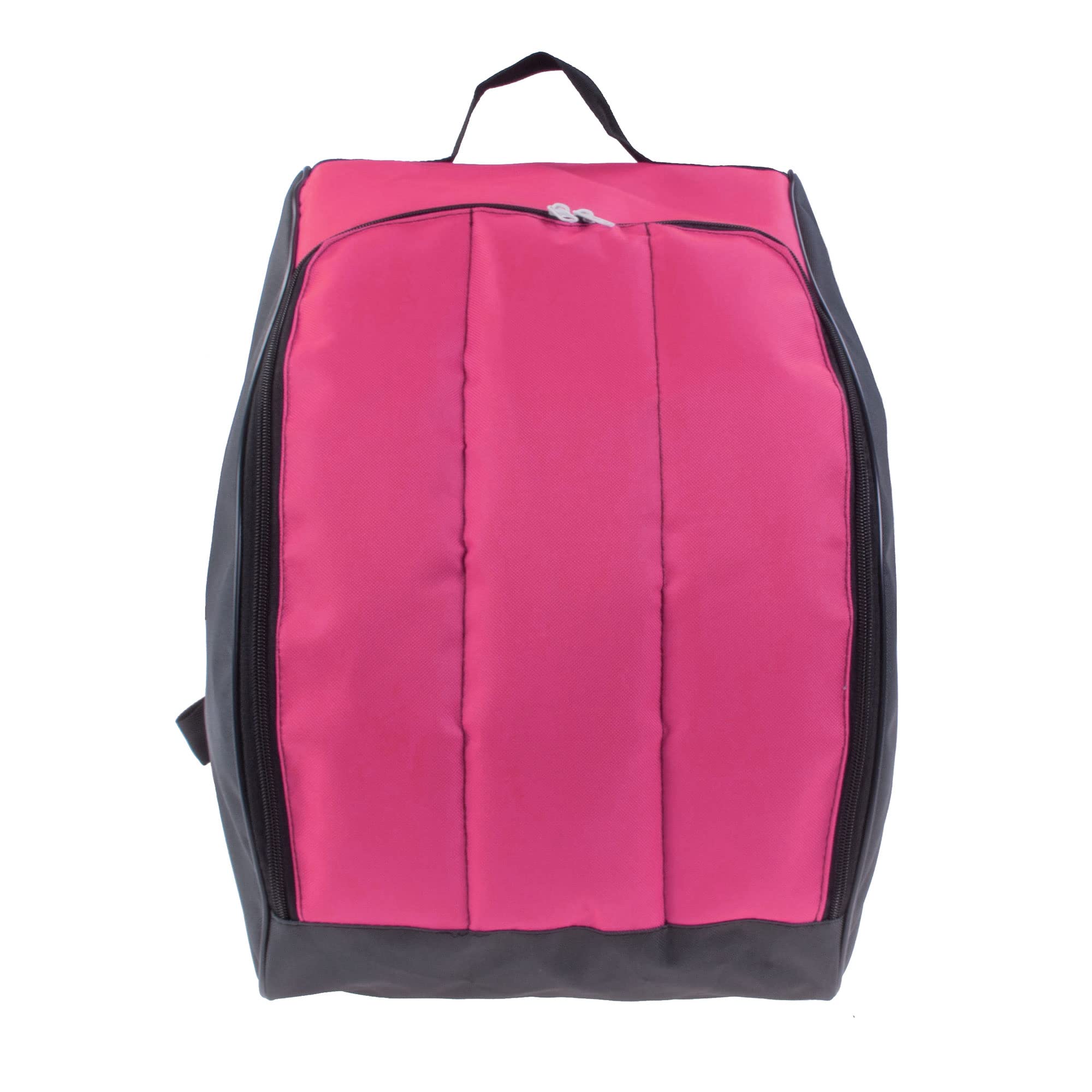Housse pour chaussures de ski - Sac à dos pour chaussures de ski - Snowsport - Bleu marine/orange/rose