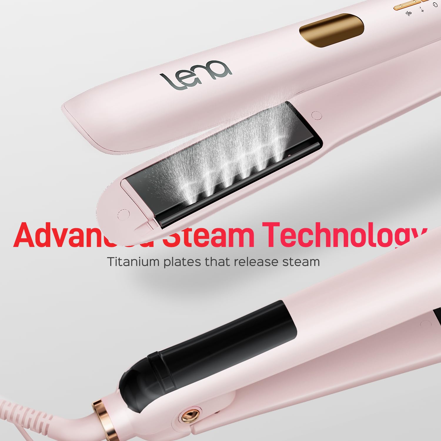 Amazon.com : Steam Flat Iron Straightener LENA H11, Professional