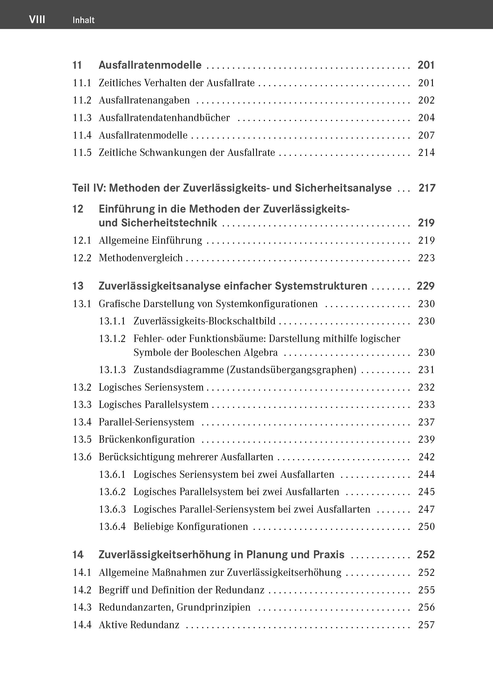 Sicherheit und Zuverlässigkeit technischer Systeme