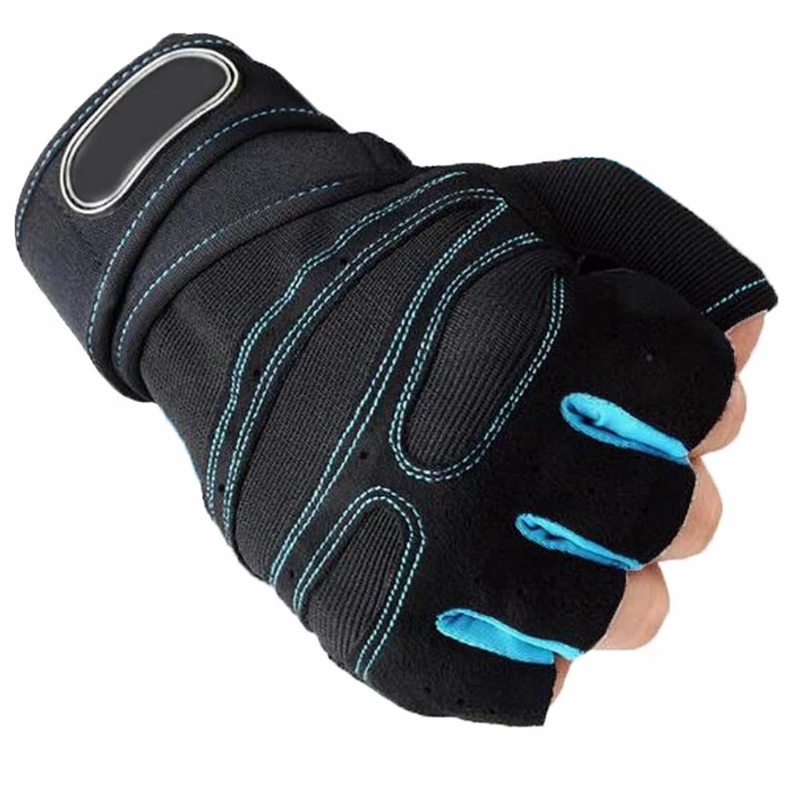 Gants d'hiver demi-doigts pour le fitness en salle non chauffée