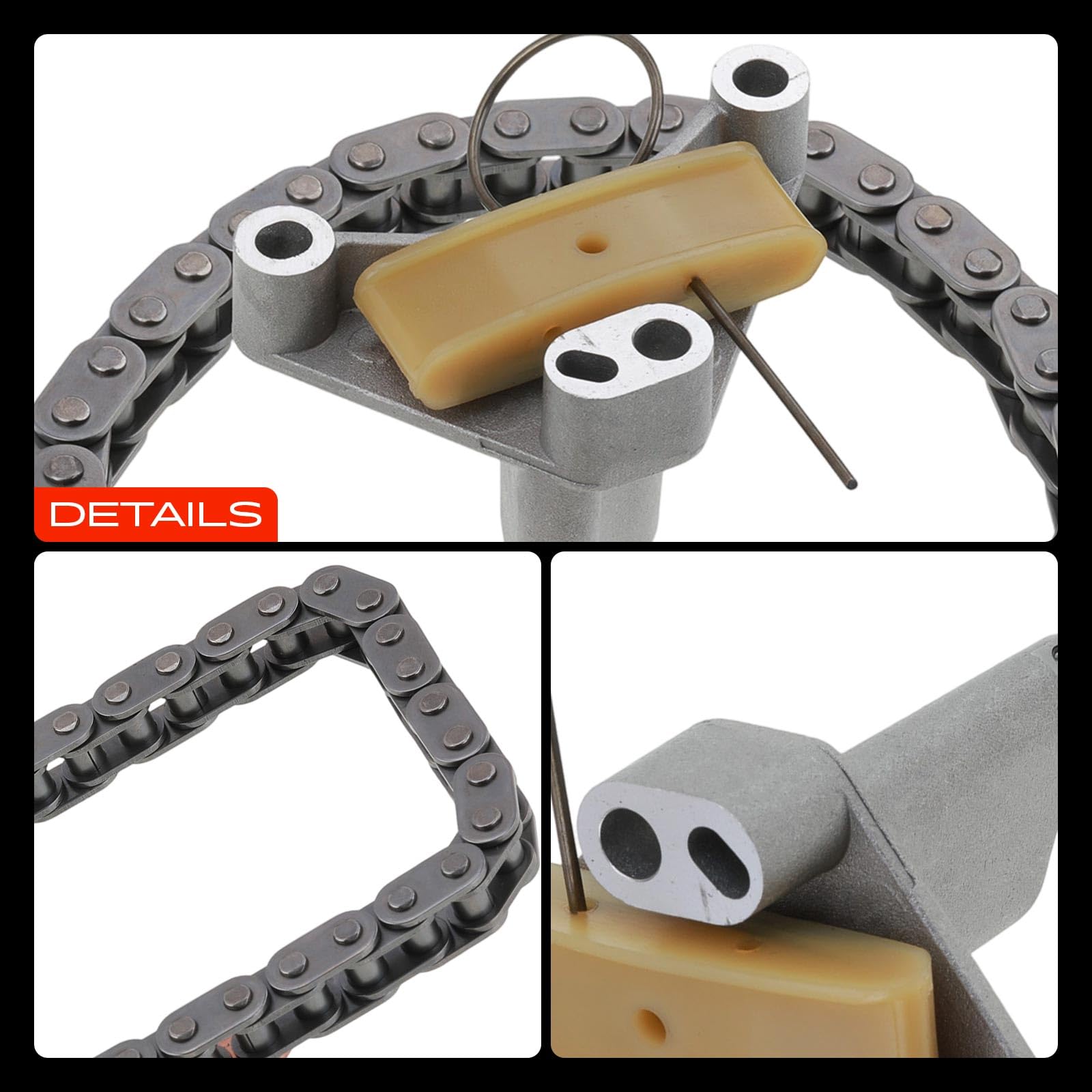 Frankberg 3-teilig Steuerkettensatz Kompatibel mit C4 LA C4 Grand Picasso I UA C4 I LC C4 II B7 C4 Picasso I MPV UD C5 I DC C5 I Break DE C5 II RC Replace# 8653755