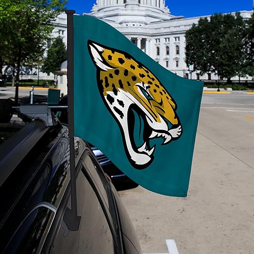 Miniatura 392 de Rico Industries NFL - Bandera de doble cara para automóvil, accesorio para auto B07NHSRDX2