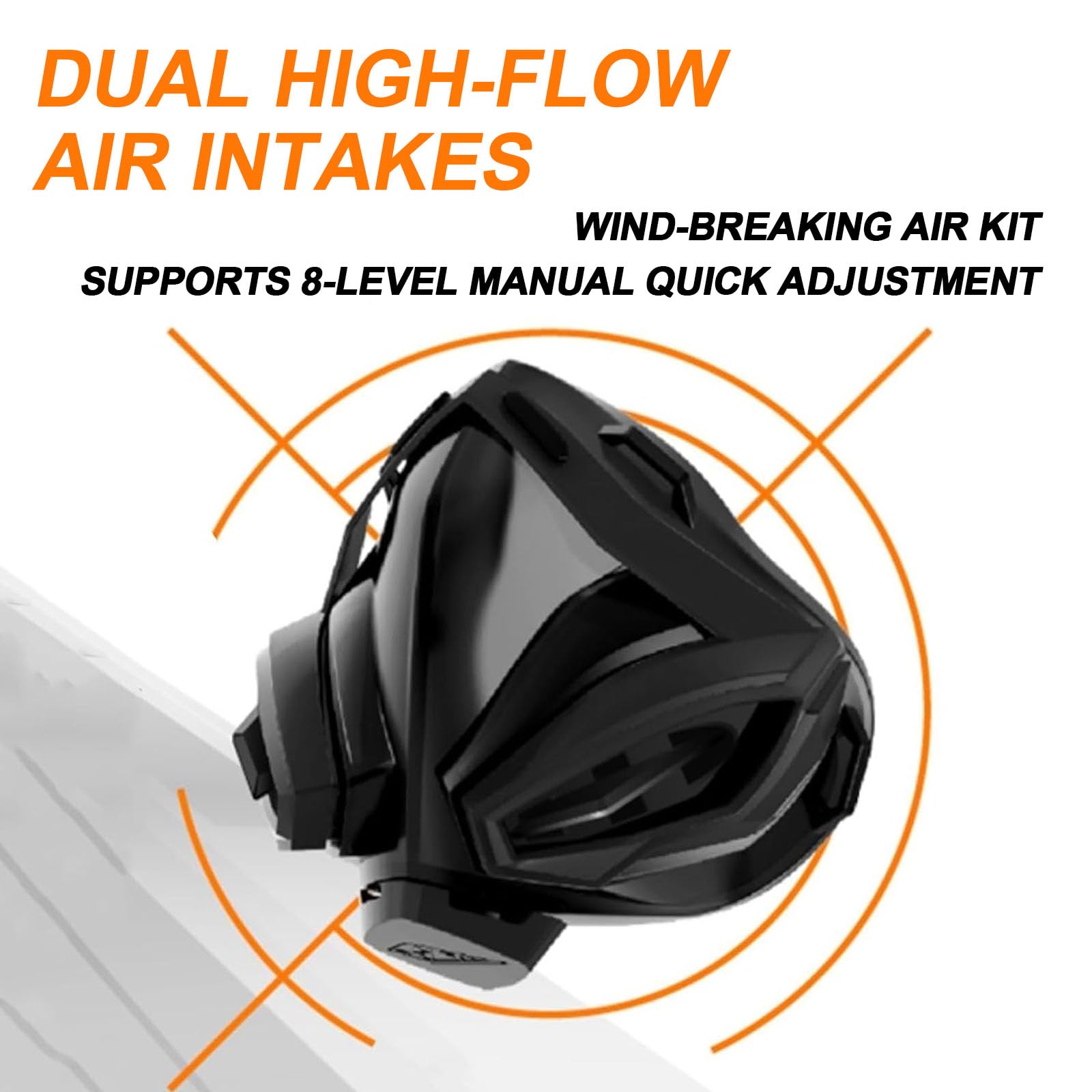 Maschera per Allenamento Elevation con Regolazione a 8 velocità, Maschera per Allenamento Fitness, Maschera per Fitness con Resistenza Respiratoria a 24 Livelli, per Corridori