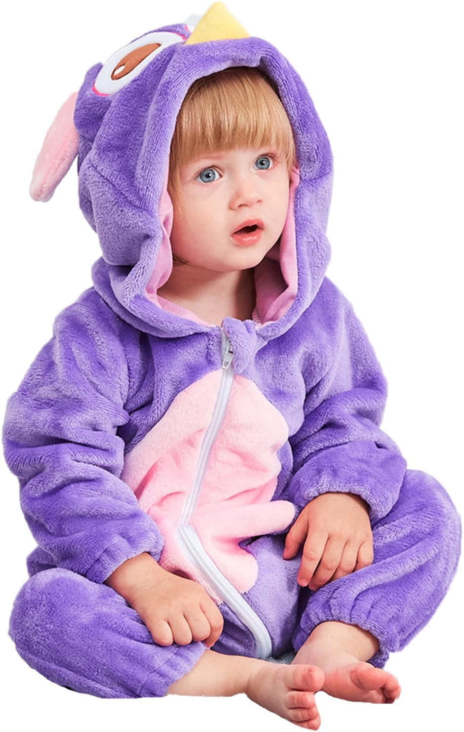 CuteOn Toddler Halloween Costume Onesie Cosplay Romper Christmas Infants Baby Costume Owl 3Months-4Years