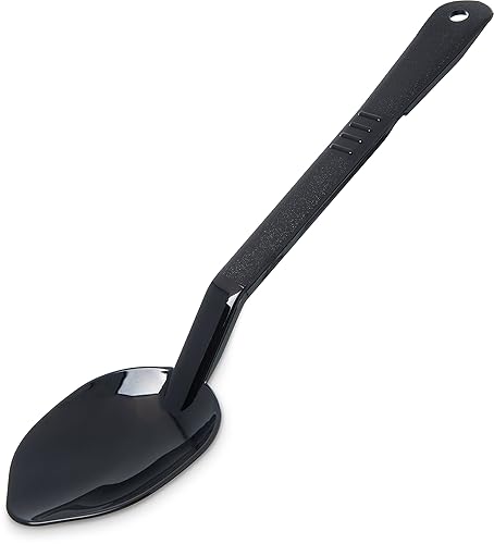 Carlisle FoodService Products 442503 - Cuchara sólida de alto calor, 13 pulgadas, color negro