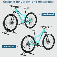 Urban Deco Fekete álló kerékpártámasz padlóra kerékpárállvány MTB és országúti bringához 5