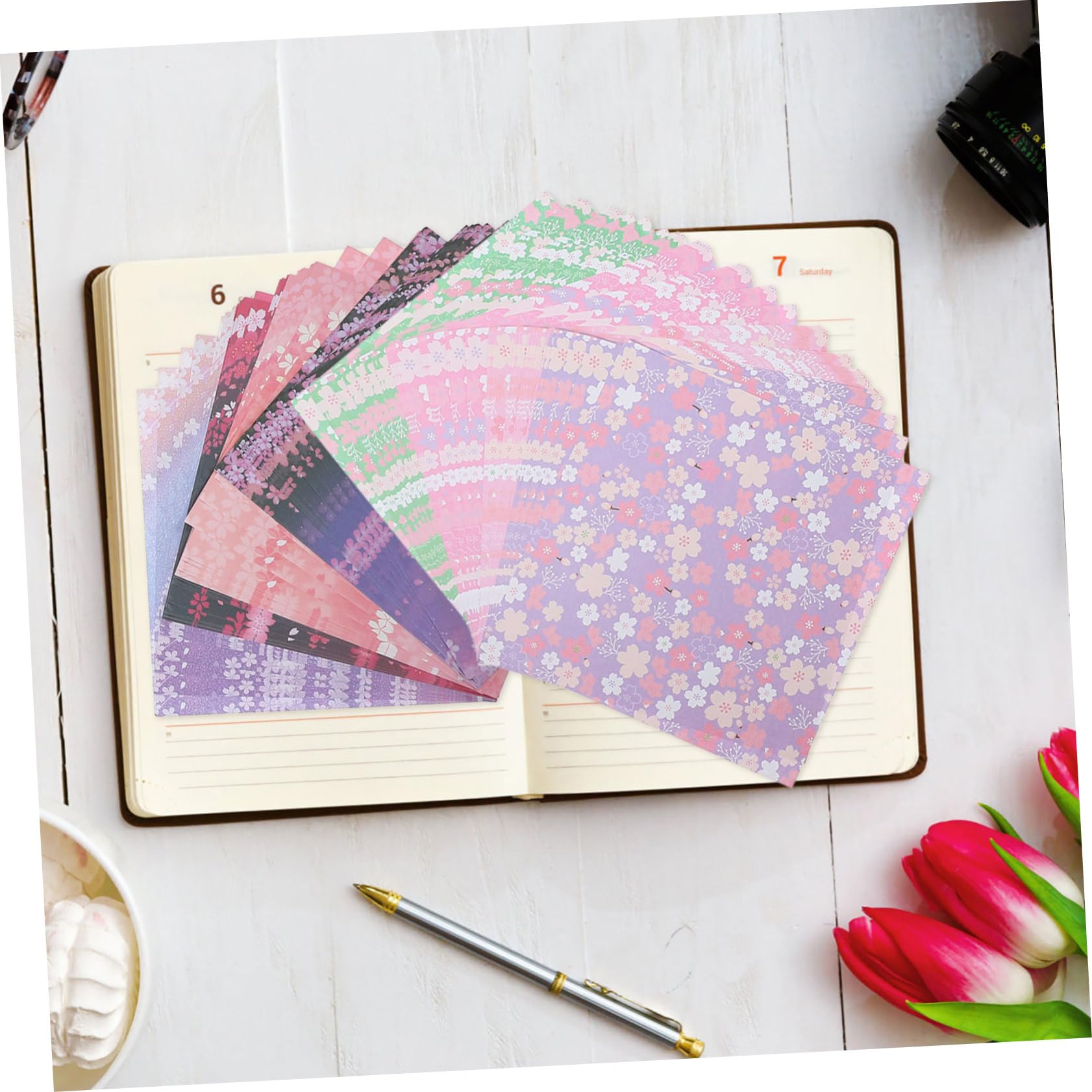 SEWACC 480blätter Bastelpapier Zum Origami Falten Hochwertiges Quadratisches Faltpapier Bedruckt Für Diy-projekte Scrapbooking Und Kinderkreativität
