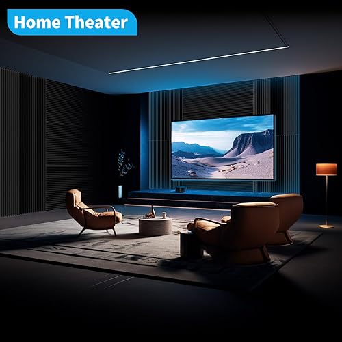 Miniatura 4 de 4 paneles acústicos, paneles de pared de espuma insonorizados de 48 x 24 x 2 pulgadas, panel de espuma de estudio de espuma de alta densidad con