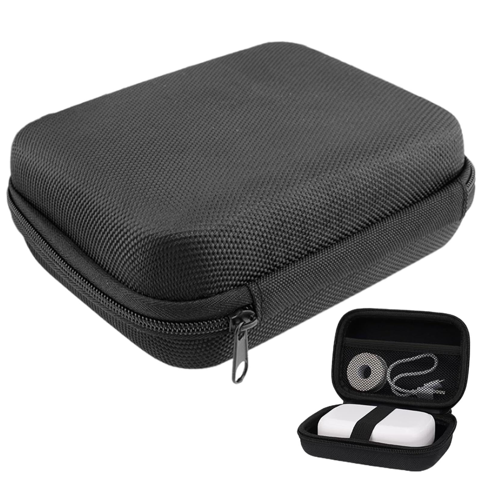 Case Compatible with Phomemo D30 Label Maker Machine, Portable Bluetooth Label Printer Travel Bag for NIIMBOT D11 D110 Label Printer, Mini Labeler Case Storage Holder(Box Only)