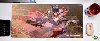 Credit Printing & Merchandise | Honkai Star Rail | HSR | XXL Mouse Pad (280 x 580 x 3 mm) / Small Mouse pad (220 x 175 x 3 mm) Gaming, Office, Personal Use | Fanmade (Fugue, XXL)