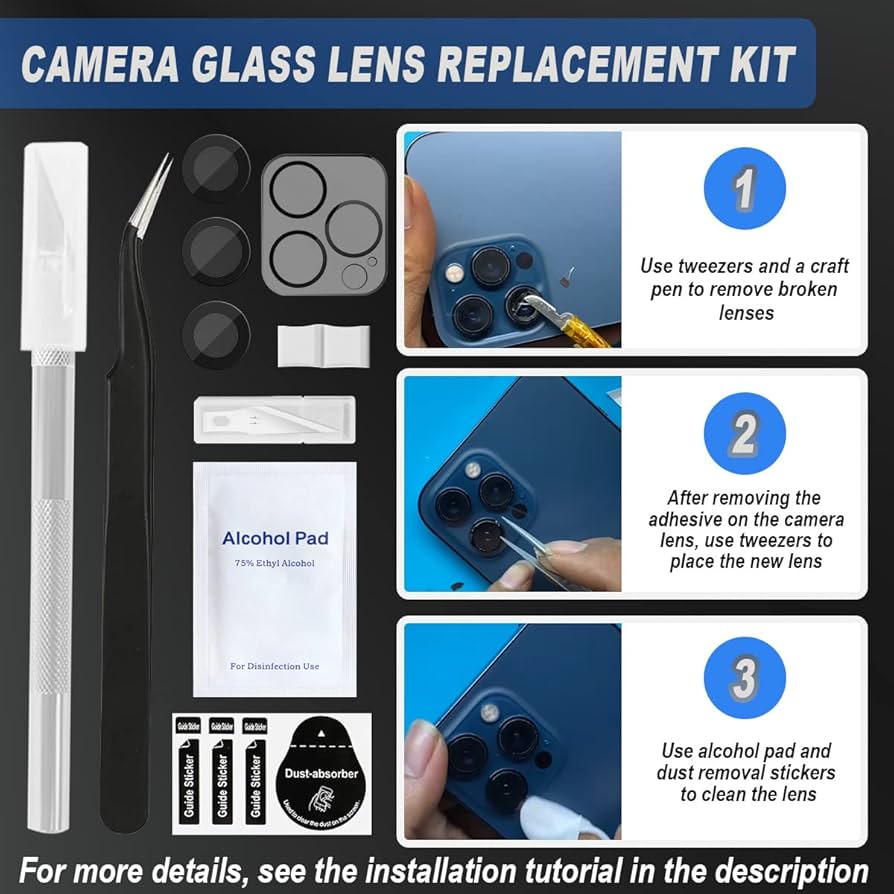 Amazon.co.jp: ZHUROUPU 2 パック背面背面カメラ ガラス レンズ