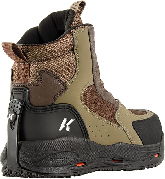 Korkers Double Haul Wading BootsOmnitrax InterchangeableKlingOn & Felt Soles Clothing, Shoes
