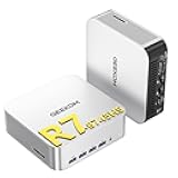 A8 Max Mini PC[Ultimate Performance Edition] with AMD Ryzen 7 8745HS(Beats 6800H) Dual LAN Mini Computer 32GB DDR5 & 1TB SSD(Expandable), Radeon 780M Mini PC Windows 11 Pro/USB4/8K/ SD Slot