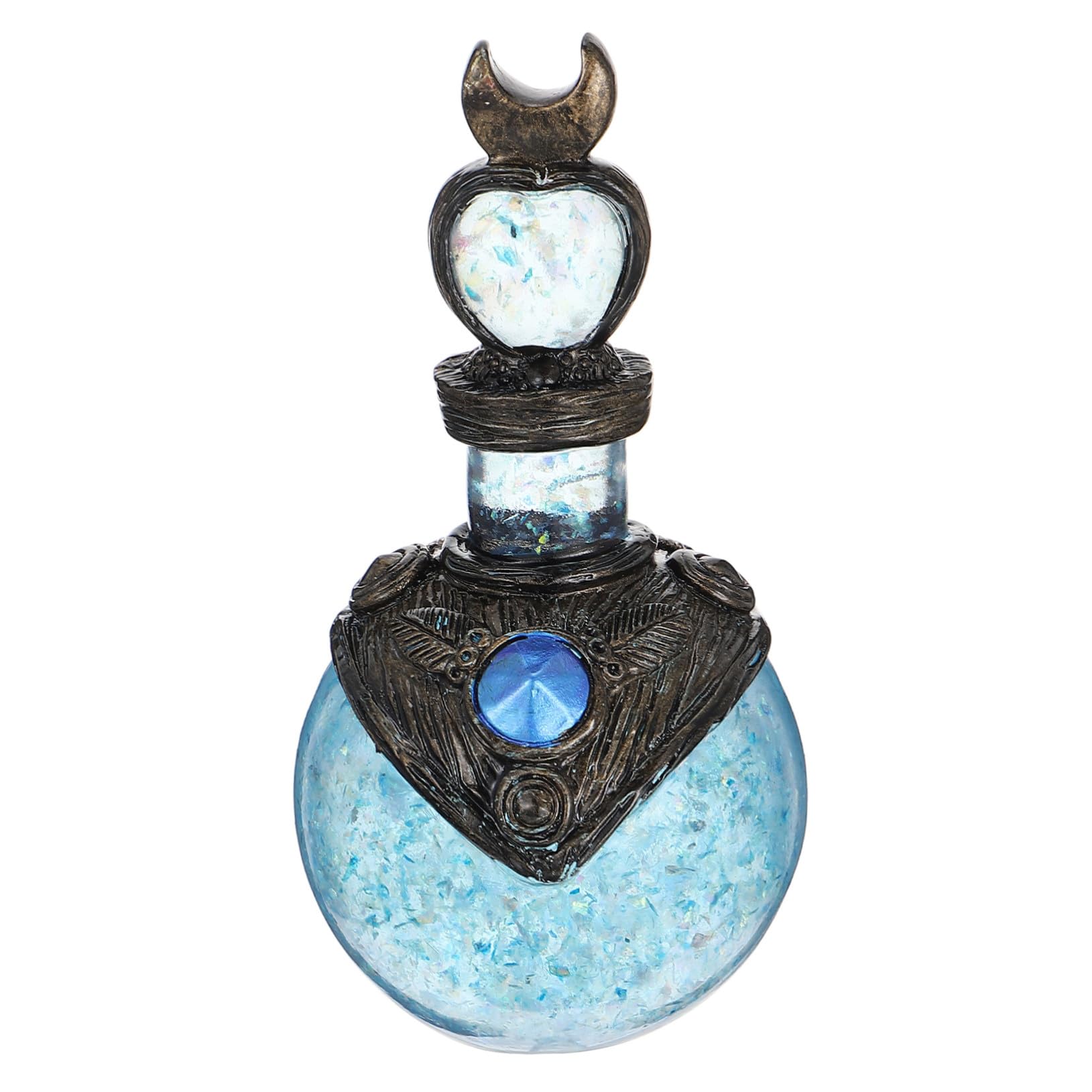Bouteille lumineuse résine anti-chute décoration lune pour voiture