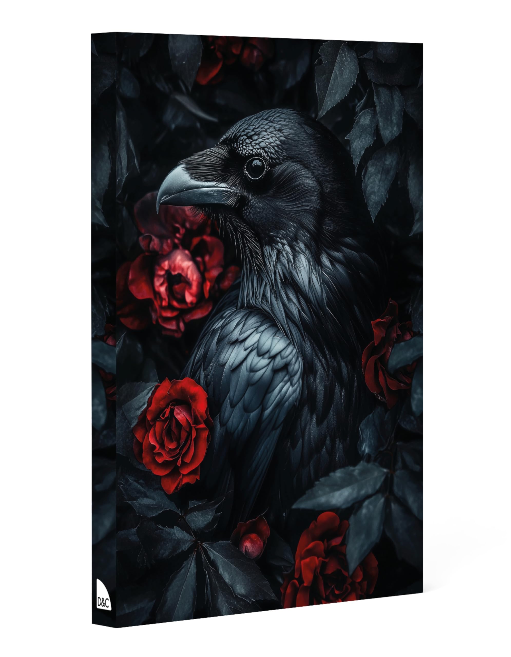 Raven and Roses Notebook by David and Charles Ltd (Notebook / blank book)