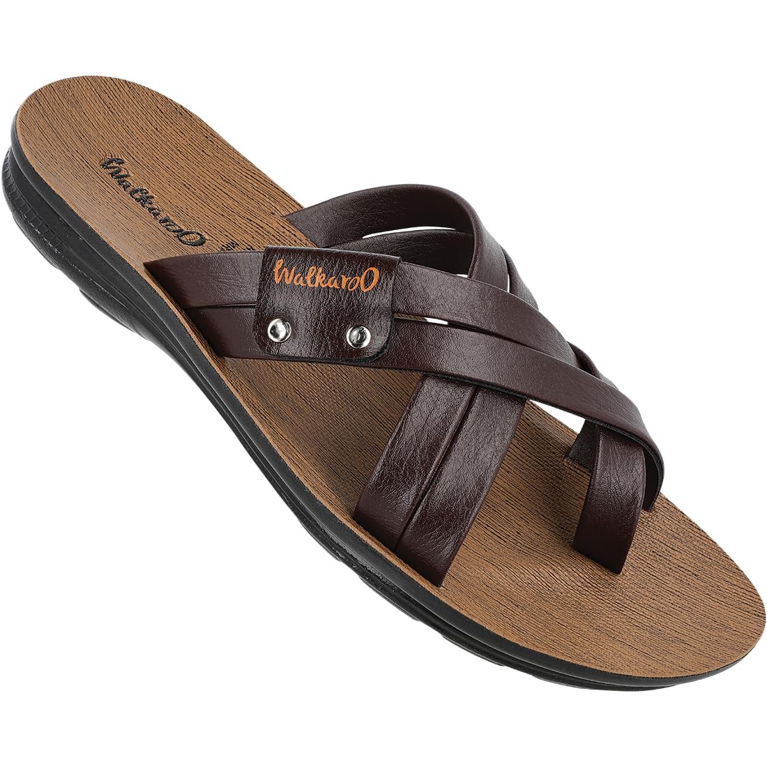 WALKAROO WG5503 Mens Casual Wear and Regular use Sandals - Spacial Brown (B0CNLXSCLB) Amazon Price History, Amazon Price Tracker