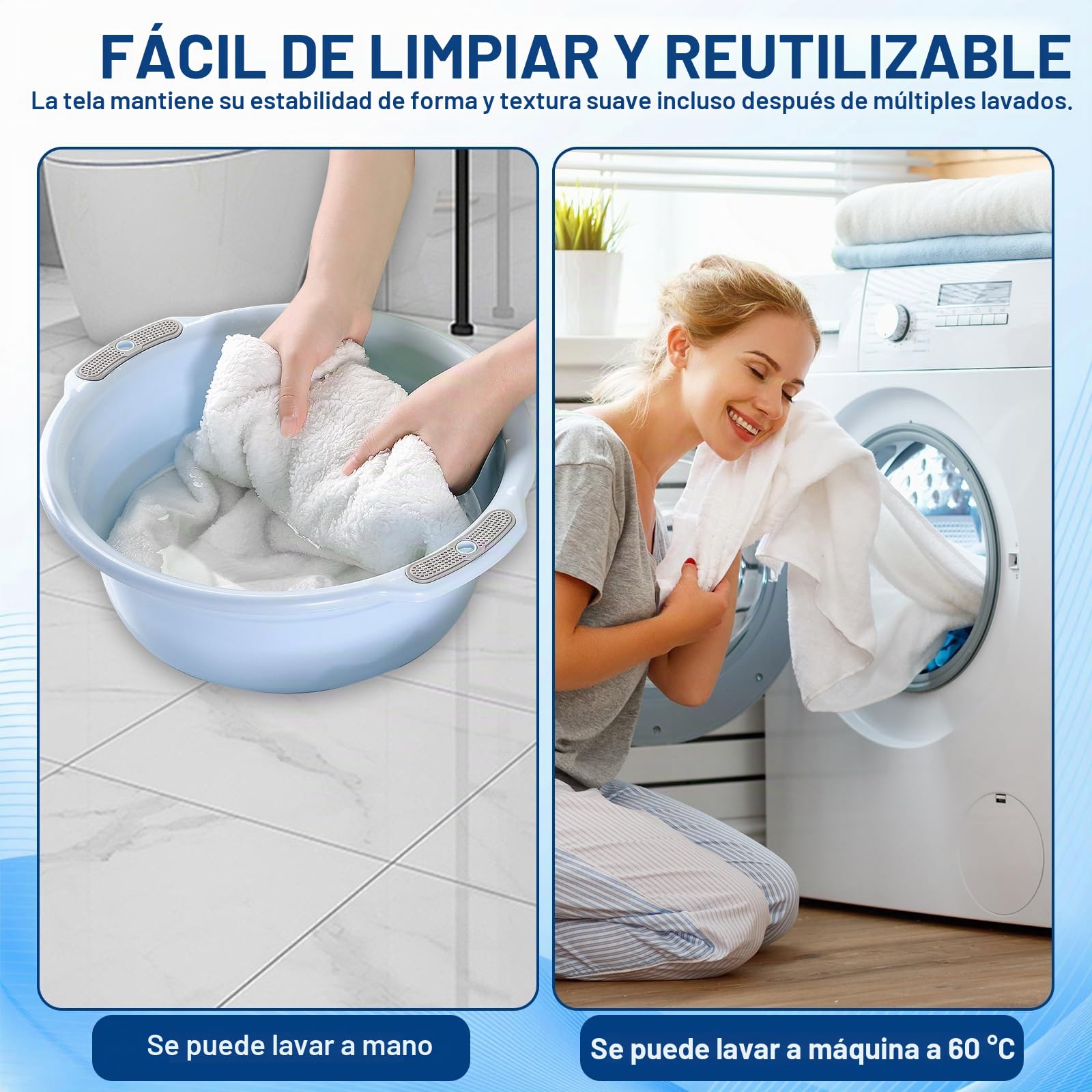 4 Piezas Baberos Adultos,baberos personas mayores,Reutilizables Babero Adulto Para Comer,Para Mayores, Mujeres y Hombres Personas, Discapacitados,75 cm X 45 cm