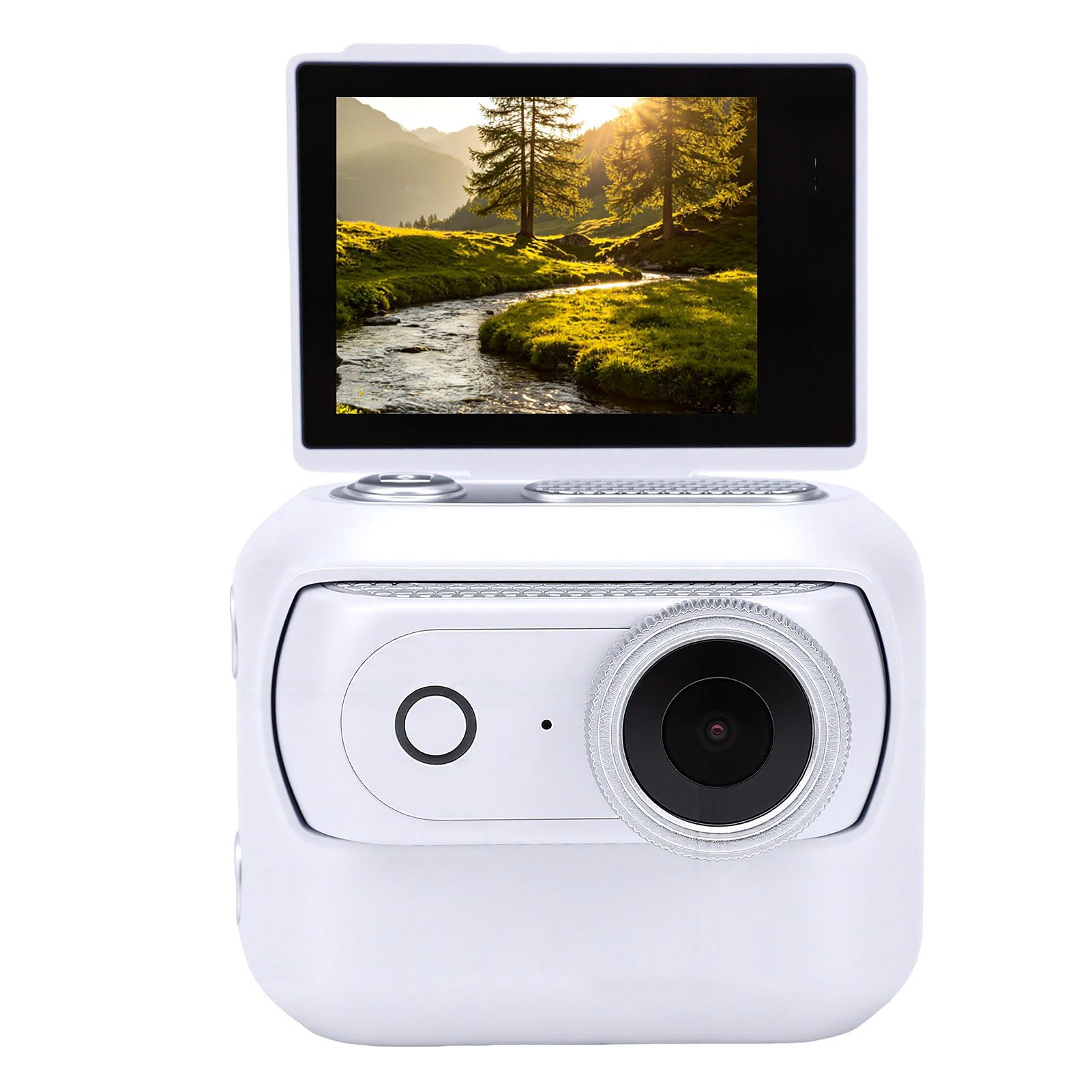 Cuifati Caméra d'action 4K, Conception Magnétique Détachable, Écran