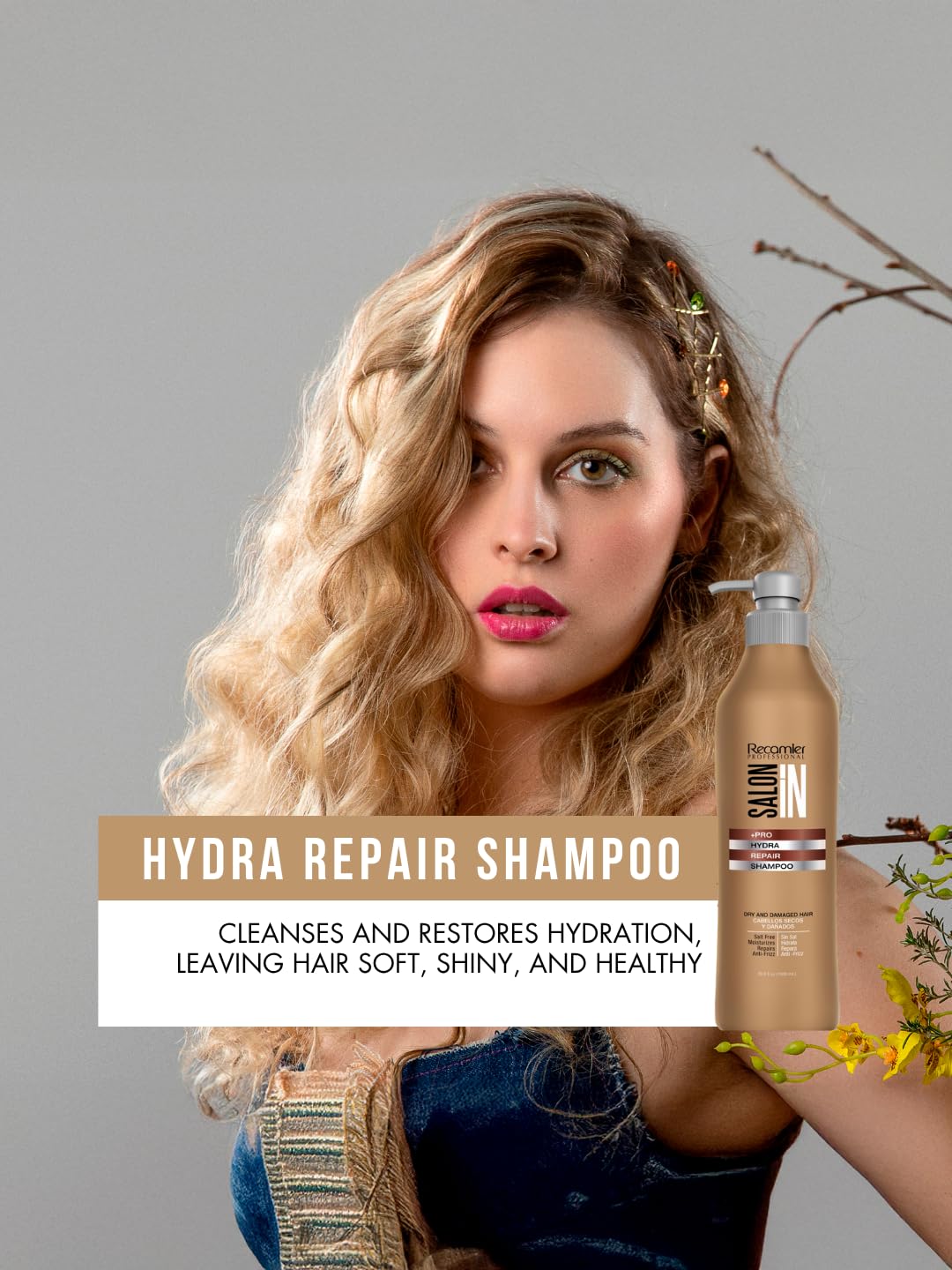 Amazon.com : Salon In by Recamier | Hydra Repair Kit - Shampoo