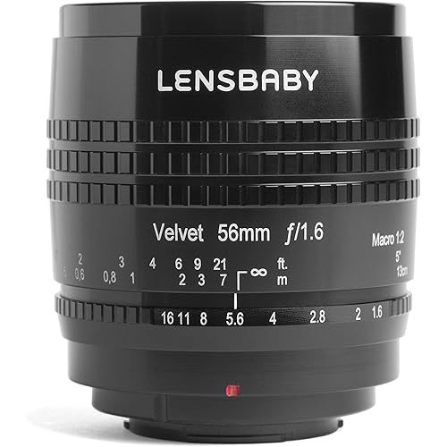 Lensbaby Velvet 56mm f/1.6 Lens for Canon RF