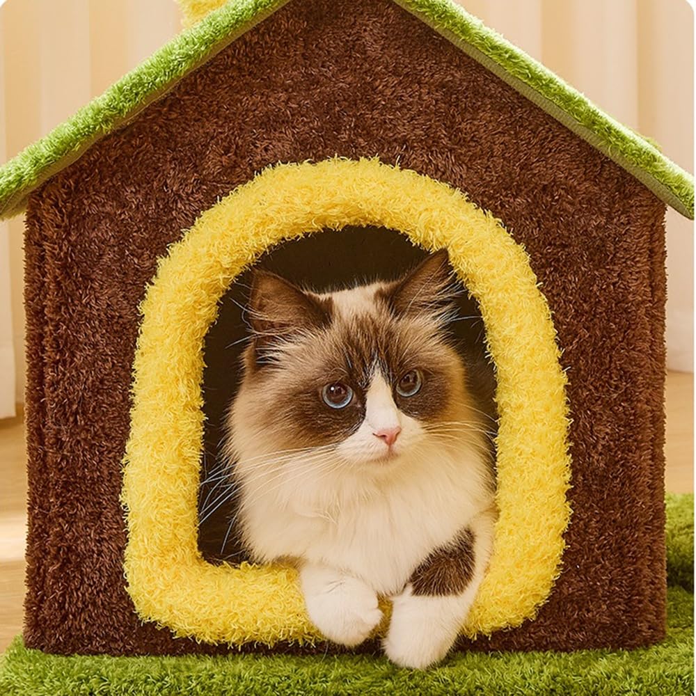 Centro de Actividades para Gatos Árbol for Gatos, Torre for con apartamento for, de Interior, Varios Pisos, columnas y parterres