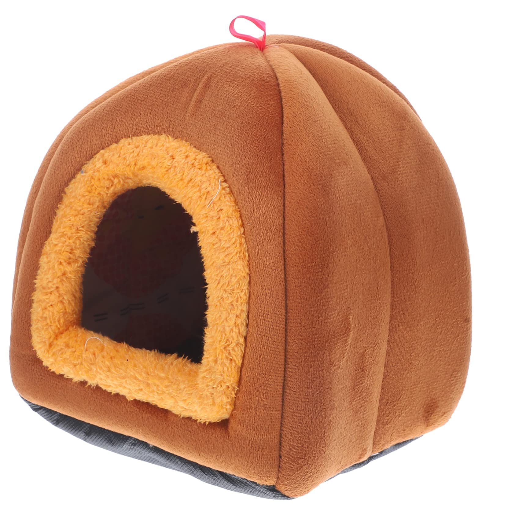 Kleintier-Nest, 3 stücke Kleine Haustier Nest Meerschweinchen Versteck Papagei(Brownx3pcs)