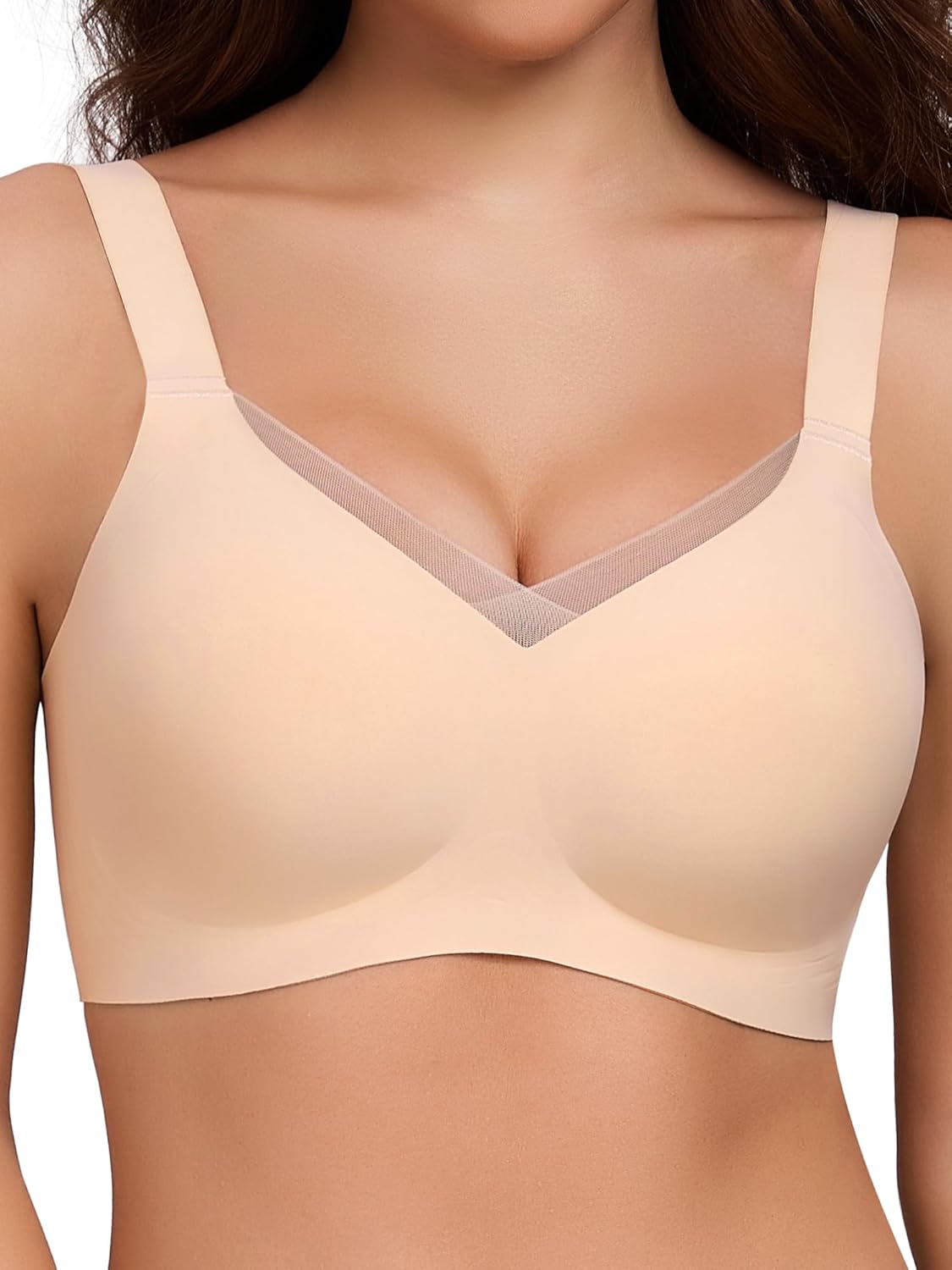 Gailife Crossover Bras for Women No Underwire Wireless Bralettes Seamless Supportive T Shirt Everyday Bras