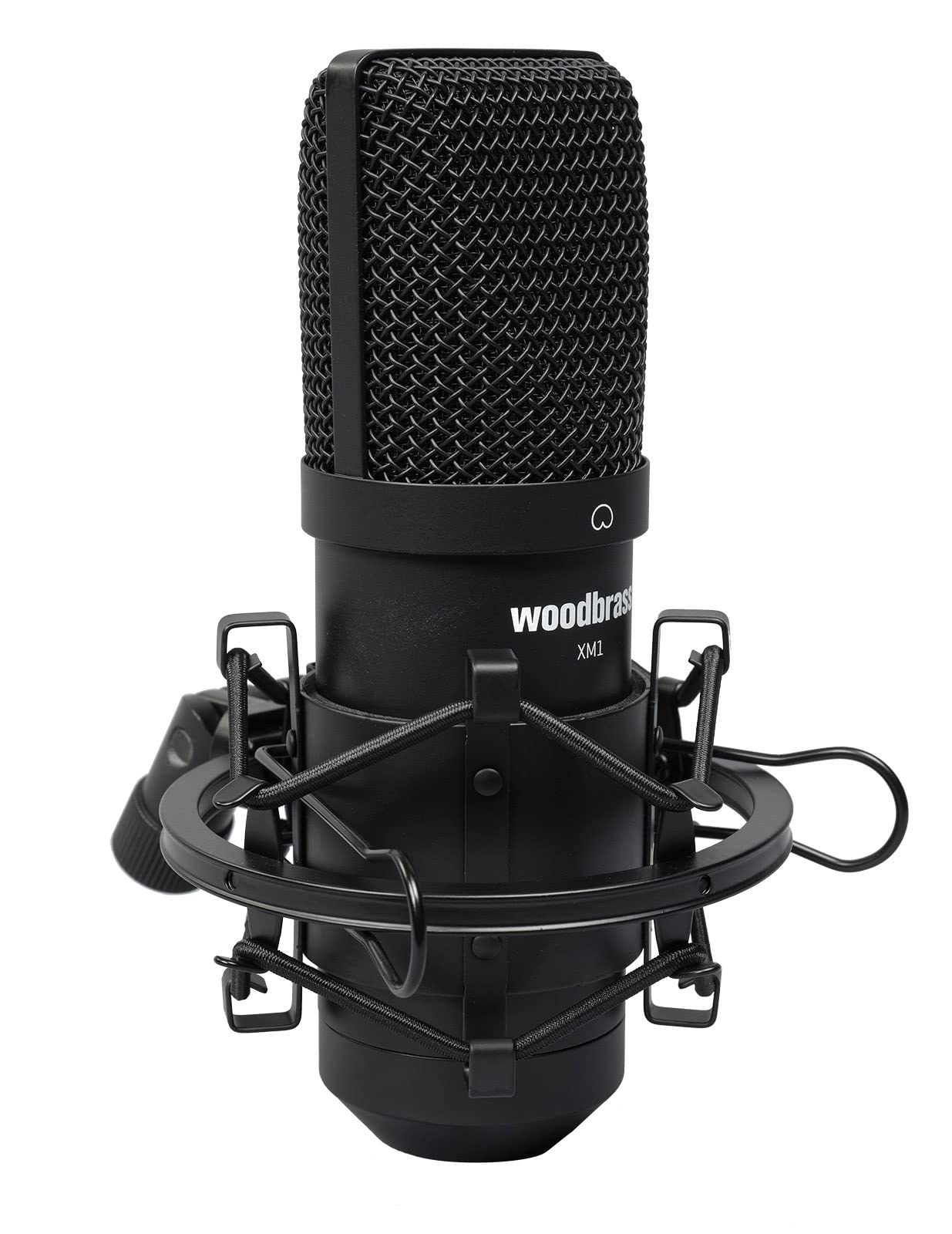 WOODBRASS XM1 Micro Voix et Instrument - Microphone XLR Cardioïde à Condensateur pour Broadcast et Enregistrement Streaming, Podcasting, Conférence, Home Studio Mao, Voix Off