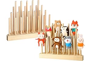 Wooden Marionette Rack