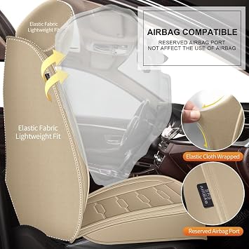 AOMSAZTO for Cadillac XT5 Seat Covers 2017-2026 2 Front Set