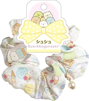 Amazon | サンエックス すみっコぐらし シュシュ ホワイト CM29801