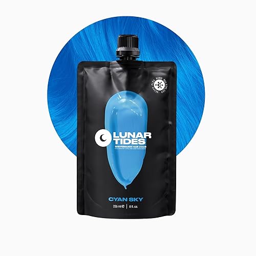 Vista 88 de Lunar Tides - Tinte de cabello semipermanente (43 colores) (Eclipse Negro, Eclipse Black)