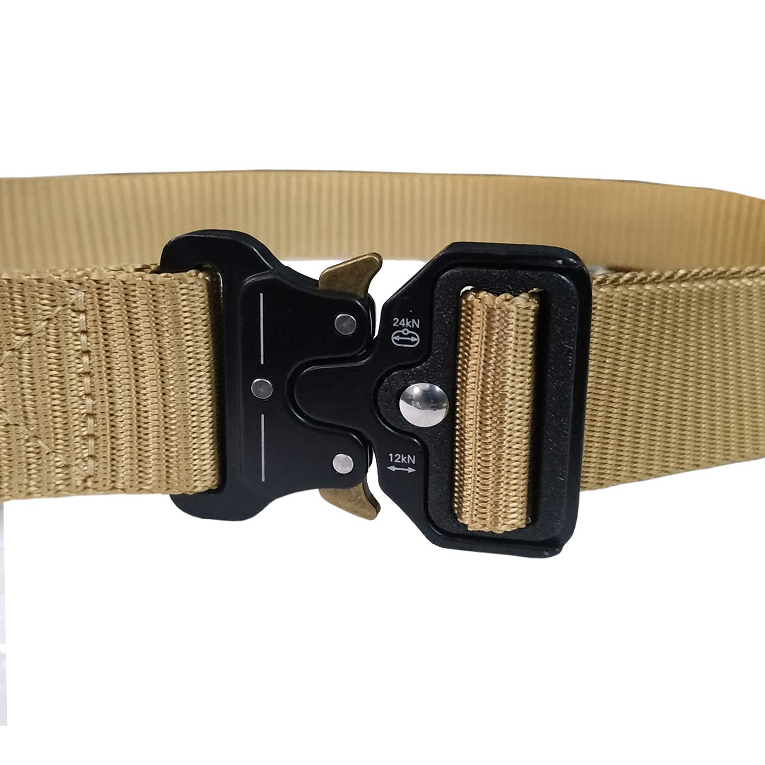 Romp Fashion Dark Crean Nylon Military Buckle Belt For Boys 2