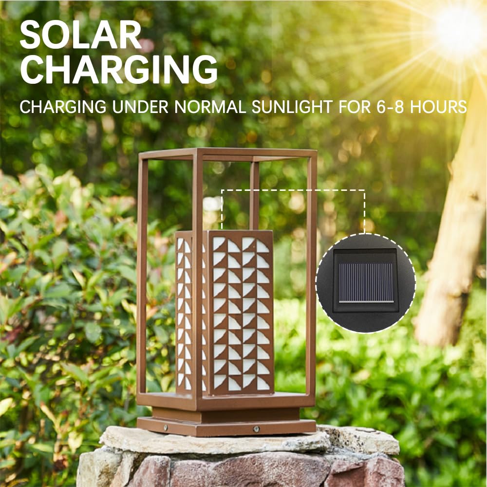 Mineup Części zamienne do lamp solarnych, 4 sztuki 8cm górne części zamienne do lamp solarnych z żarówkami LED, 1,2V IP44 panel solarny część zamienna do latarni solarnych, solarnych lamp ogrodowych i