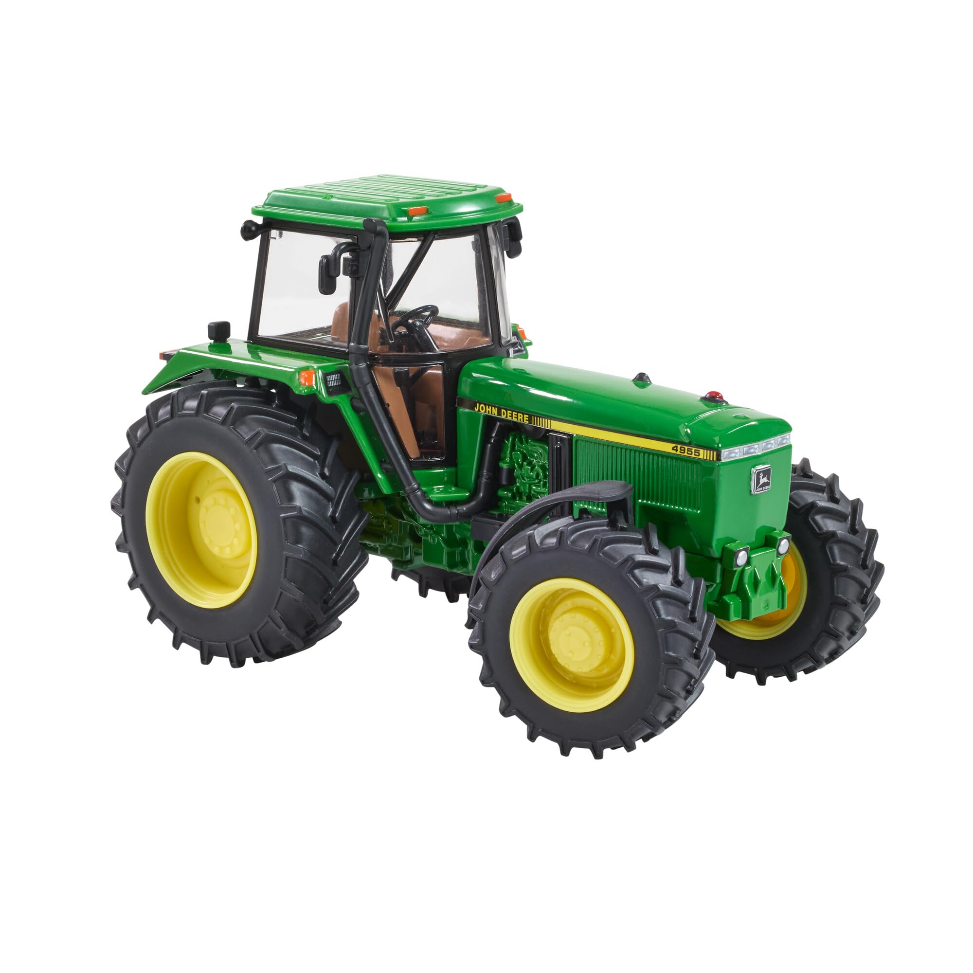 Britains John Deere 4955 EU-Spezifikation Traktor-Modell, Druckguss-Fahrzeug, Detaillierte Nachbildung mit Authentischen Merkmalen, Robustes Sammlerspielzeug für Landwirtschafts-Fans und Kinder