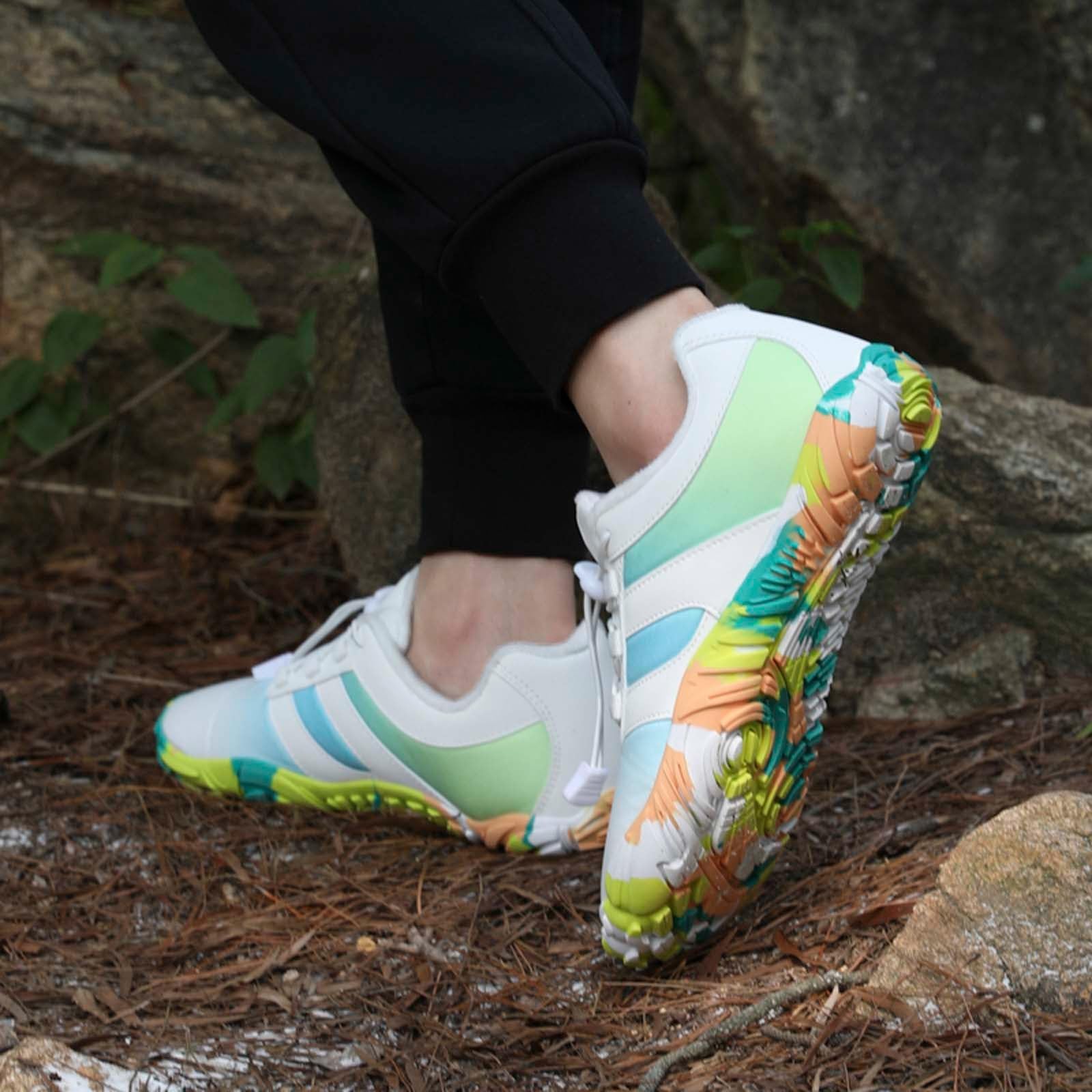 Zapatillas Mujer Deportivas,Zapatillas De Invierno Acogedoras con Forro De Punto Ideales para Correr Al Aire Libre Y para El DíA A DíA Calzado Ligero para Clima FríO