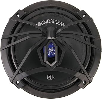 Soundstream SM.800PRO 8 Inch 200 Watts RMS Pro Audio MID-Range Speakers PAIR 4 Ohm 400W Max