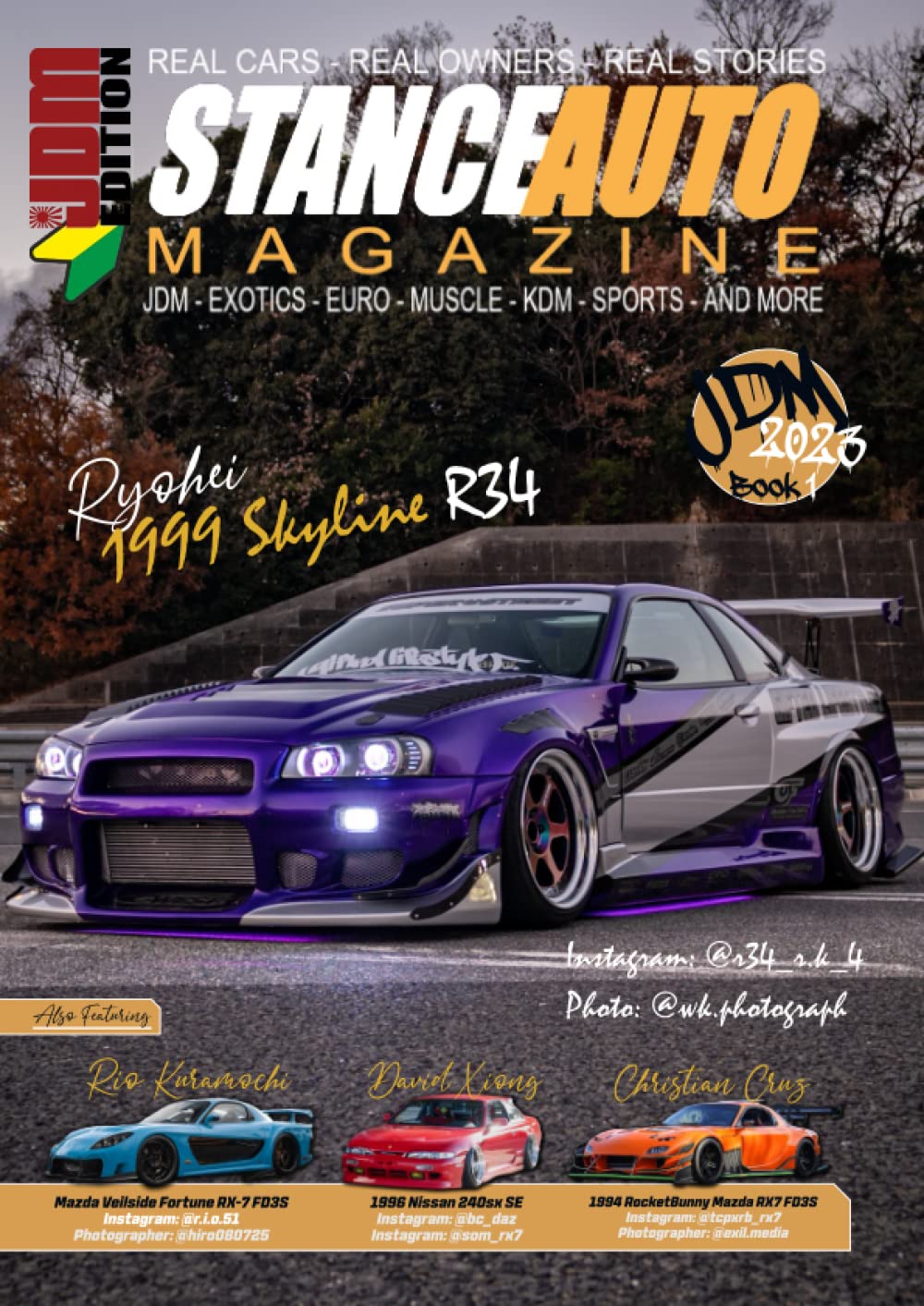 Stance Auto Magazine JDM 2023: Book 1 (JDM 2023 Editions)