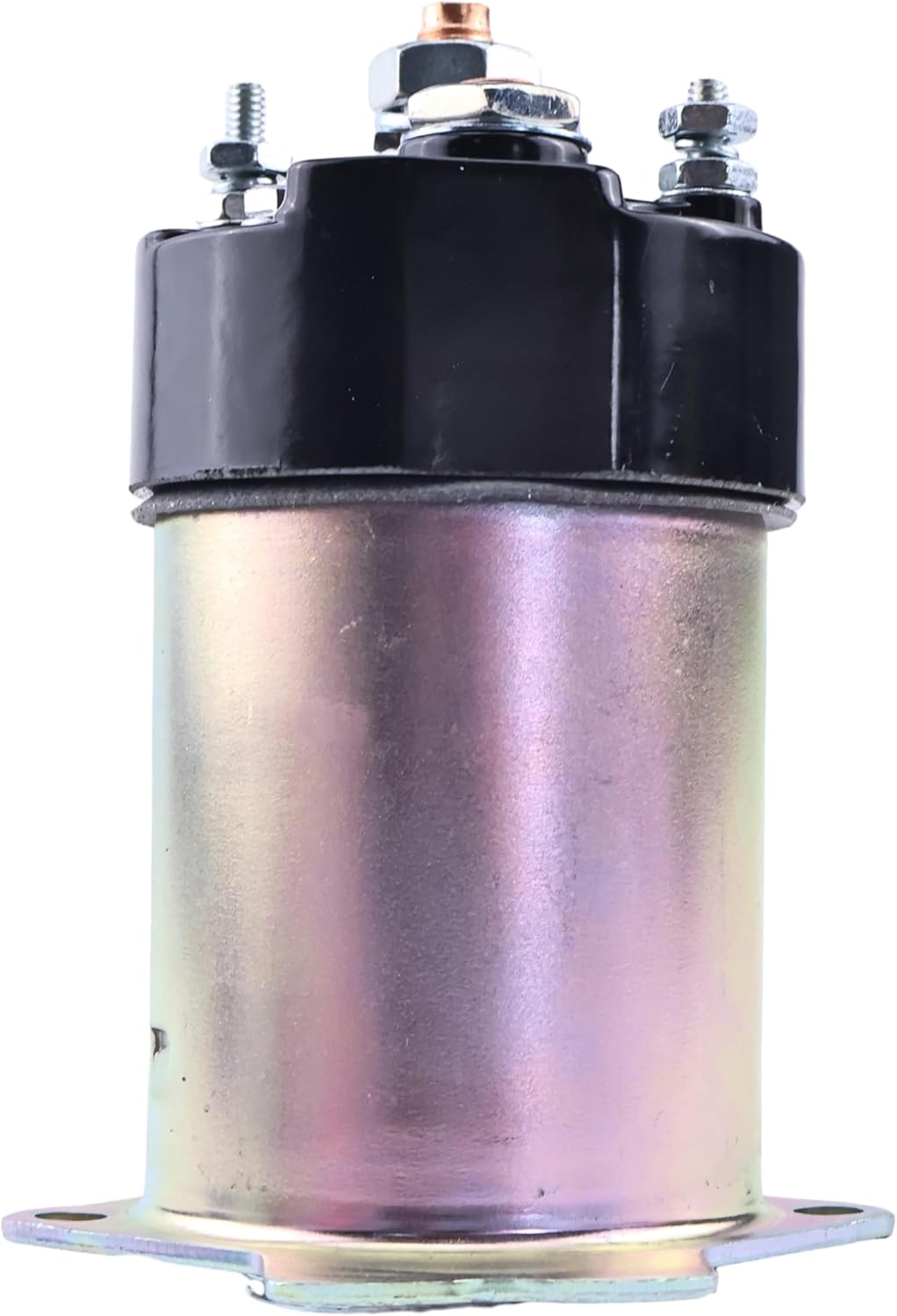 12V 4 Terminal Starter Solenoid AR68304 Compatible with John Deere 410 450 1010 1020 1520 1530 2010 2020 2030 2040 2240 2440 2510 2520 for Case IH 484 for Ford New Holland 6000