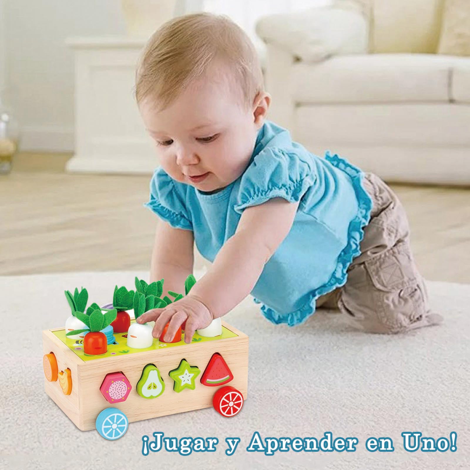 Juguetes Montessori 1 2 3 Años, Juguetes Montessori 1 Años, Juguetes, Juguete Niño 2 Años, Juguete Bebe 1 Año, Juguetes Educativos, Regalo Niño Niña 1-3 Años