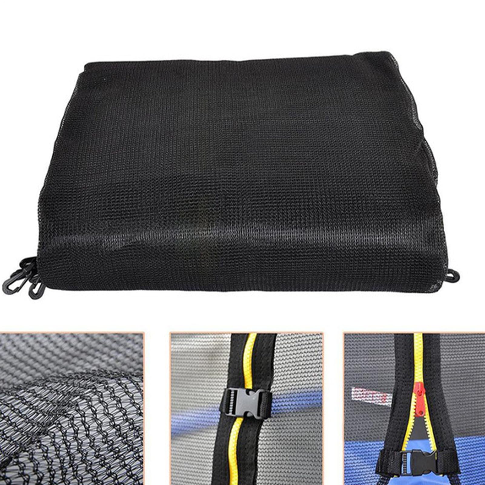 Trampolinnetz – Ersatznetz für Sicherheitsnetz mit reißfestem Netzschutz, Sicherheitsschutzbarriere für 1,8 m, 2,4 m, 3 m, Trampolin, Outdoor, Hinterhof, Spielen, Springen, Freizeit, Sicherheit