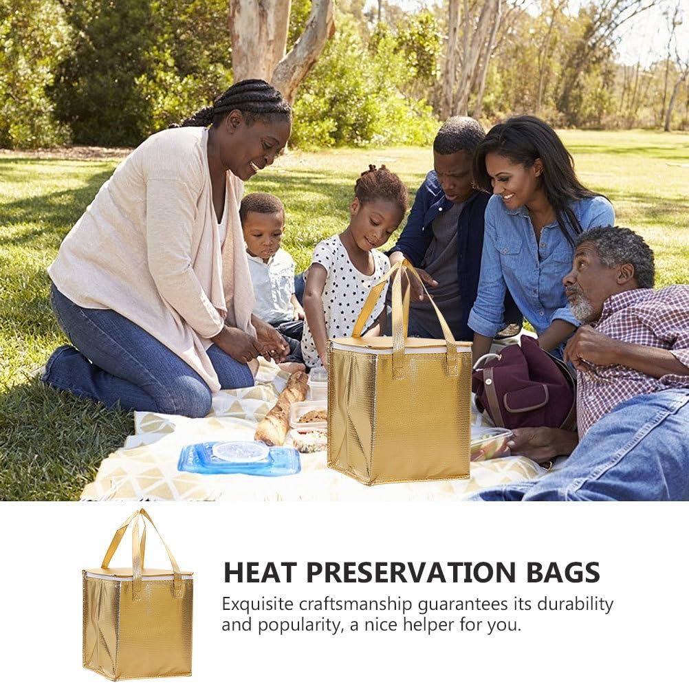Borsa Termica Pieghevole Cabilock – Rossa 35x35x20 Cm – Isolata Per Picnic, Pranzo, Spiaggia, Viaggi